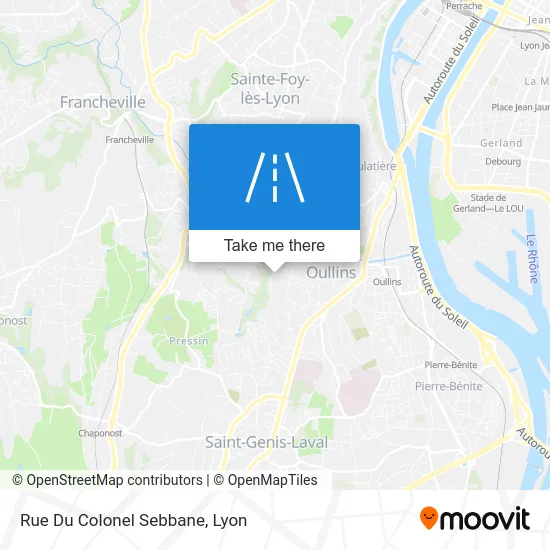 Rue Du Colonel Sebbane map
