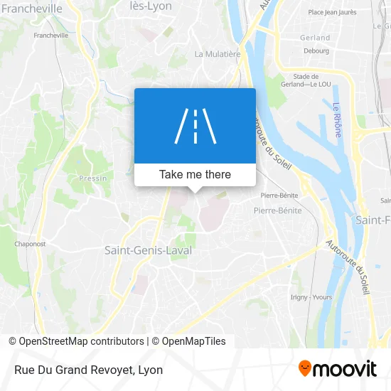 Rue Du Grand Revoyet map