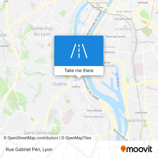 Rue Gabriel Péri map