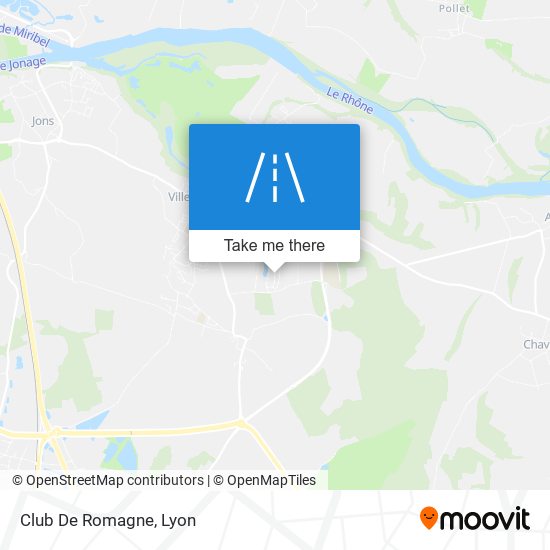 Club De Romagne map