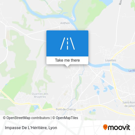 Impasse De L'Héritière map