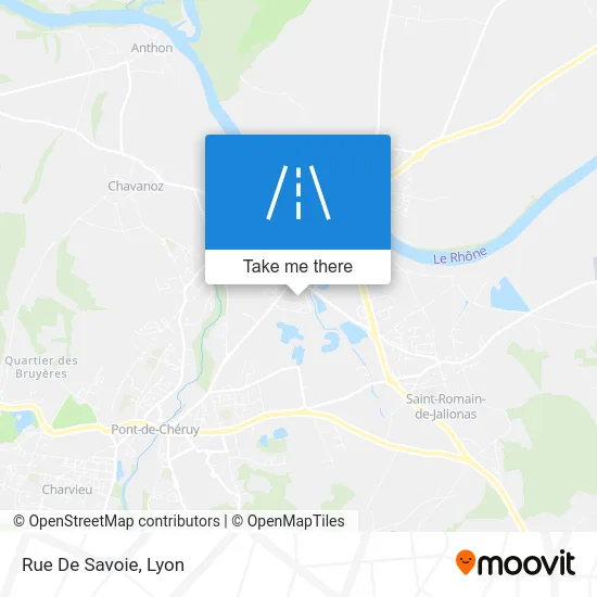 Rue De Savoie map