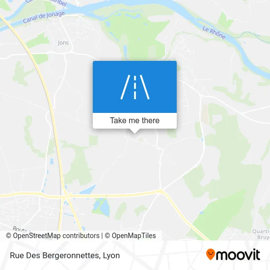 Rue Des Bergeronnettes map