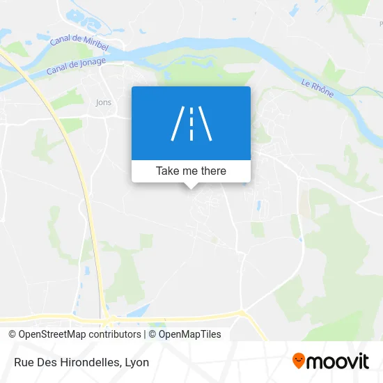 Rue Des Hirondelles map