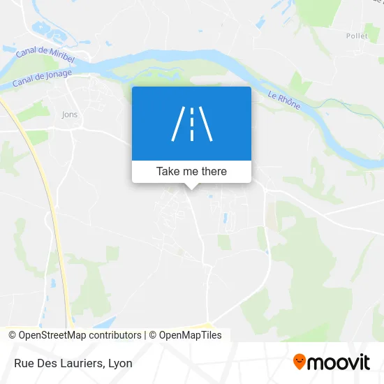 Rue Des Lauriers map