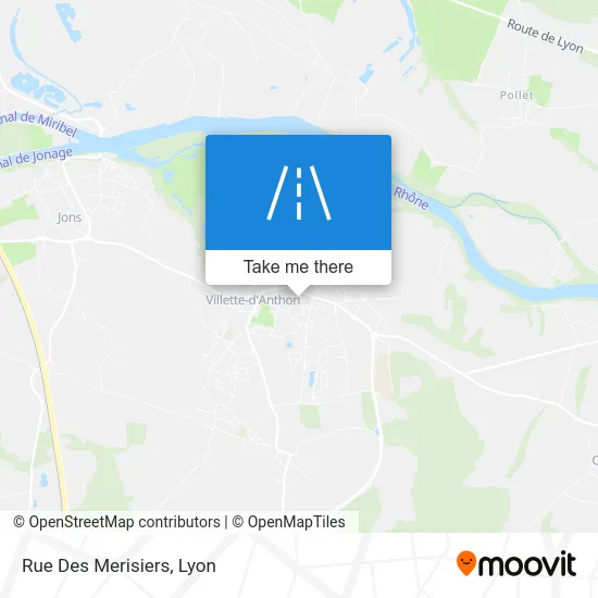 Rue Des Merisiers map