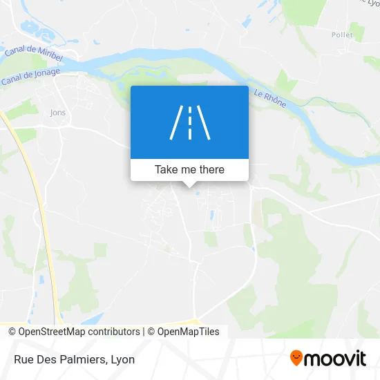 Rue Des Palmiers map
