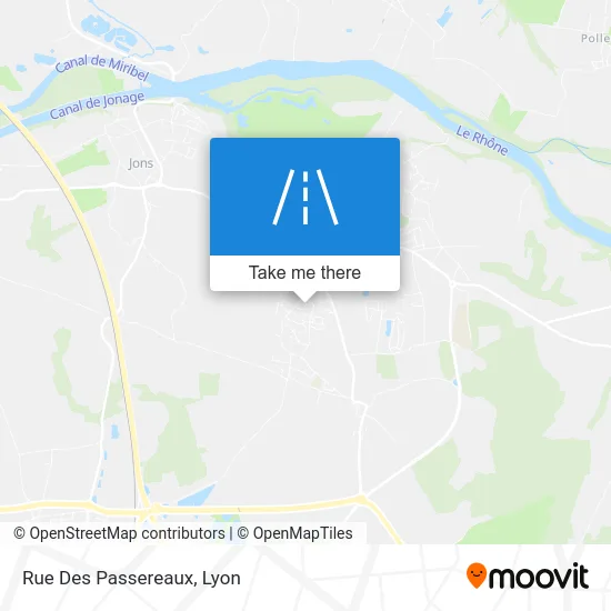 Rue Des Passereaux map