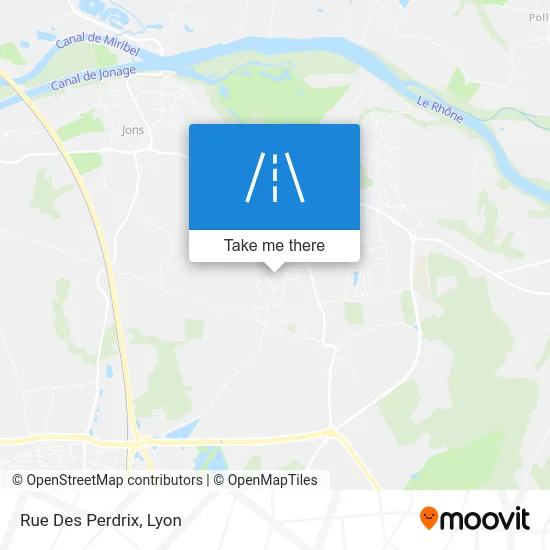Rue Des Perdrix map
