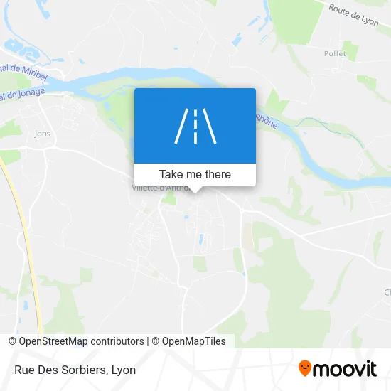 Rue Des Sorbiers map