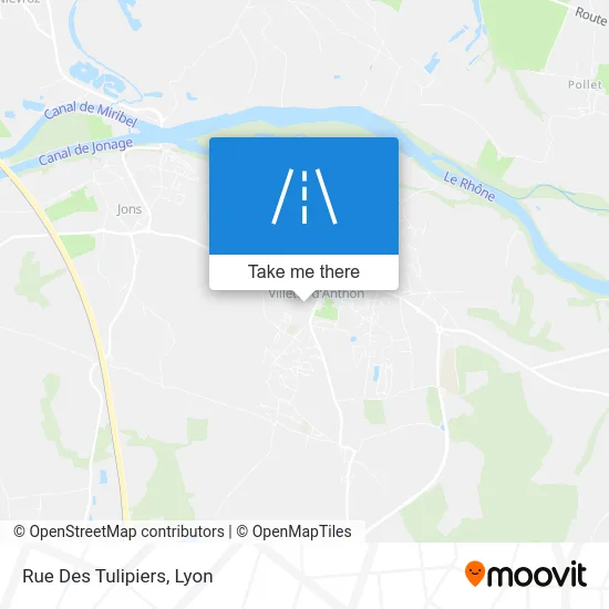 Rue Des Tulipiers map