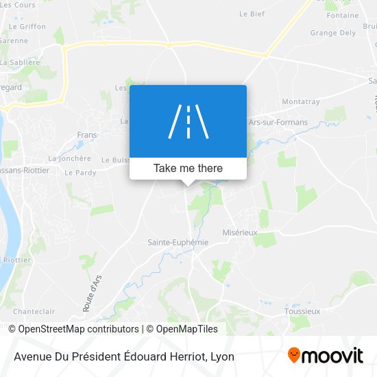 Avenue Du Président Édouard Herriot map