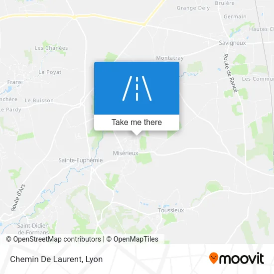 Chemin De Laurent map
