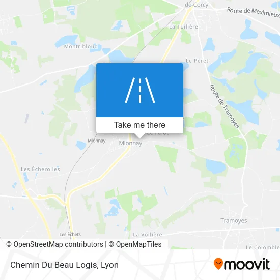 Chemin Du Beau Logis map