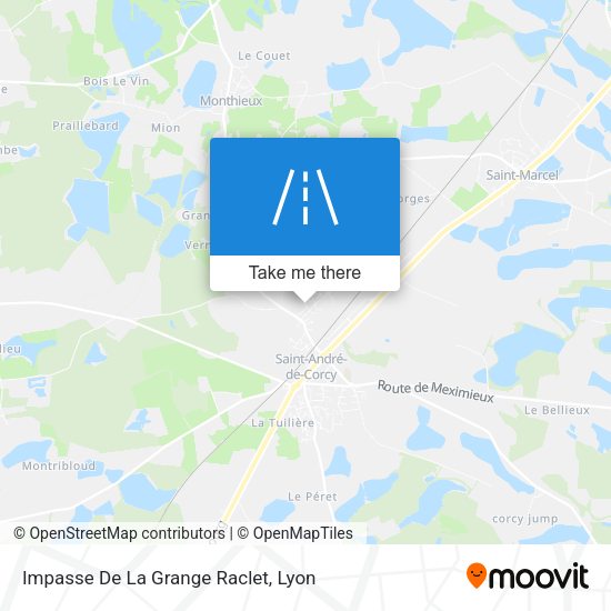 Impasse De La Grange Raclet map