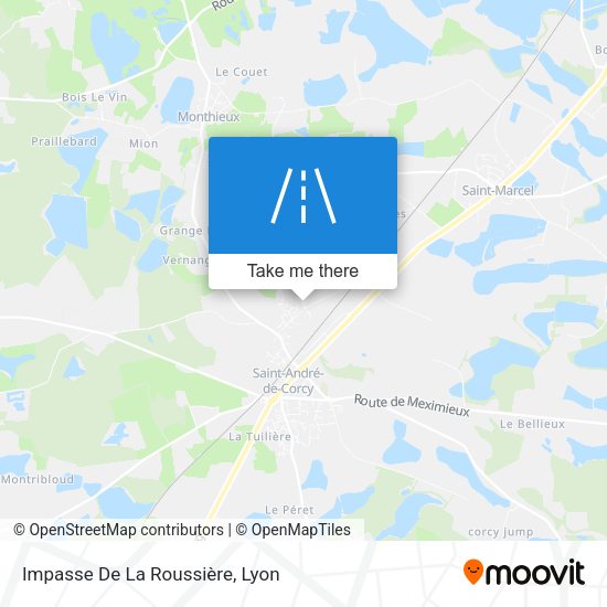 Impasse De La Roussière map
