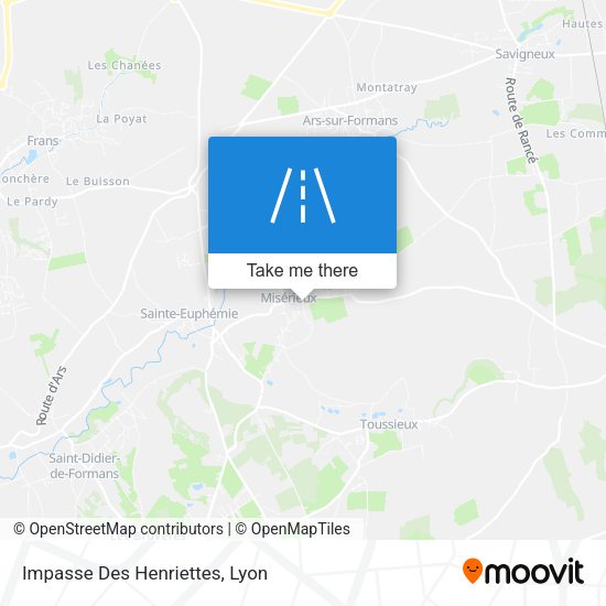 Impasse Des Henriettes map