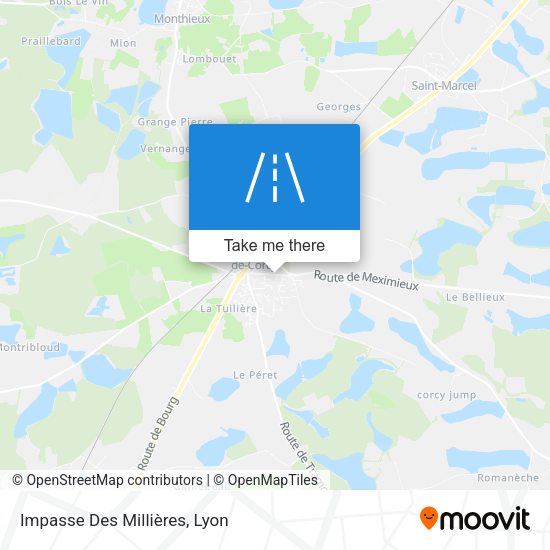 Impasse Des Millières map