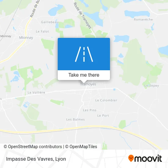 Impasse Des Vavres map