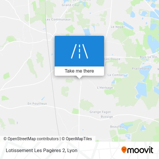 Lotissement Les Pagères 2 map