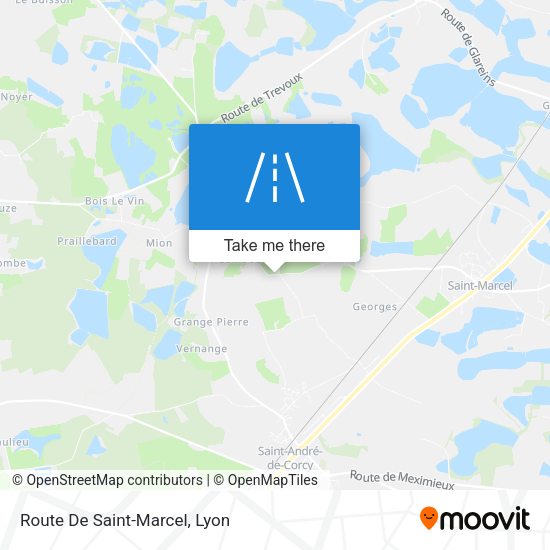 Route De Saint-Marcel map