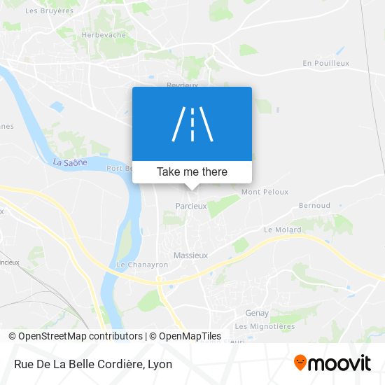 Rue De La Belle Cordière map