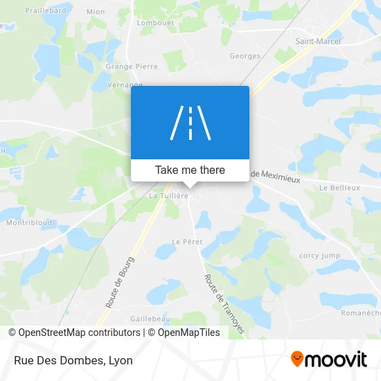 Rue Des Dombes map