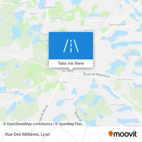 Rue Des Millières map