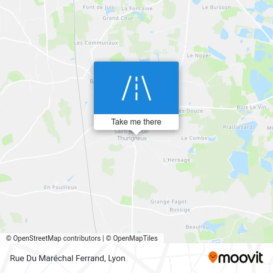 Rue Du Maréchal Ferrand map