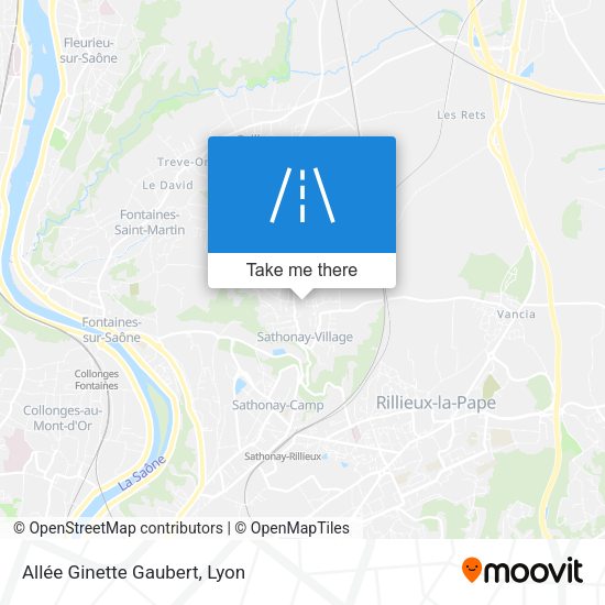 Allée Ginette Gaubert map
