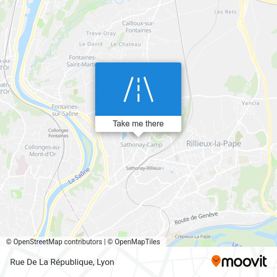 Rue De La République map
