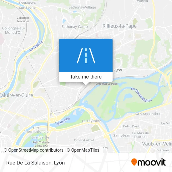 Rue De La Salaison map