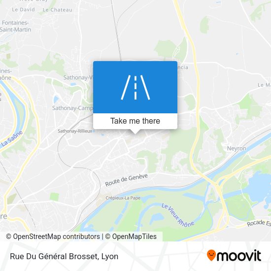 Rue Du Général Brosset map