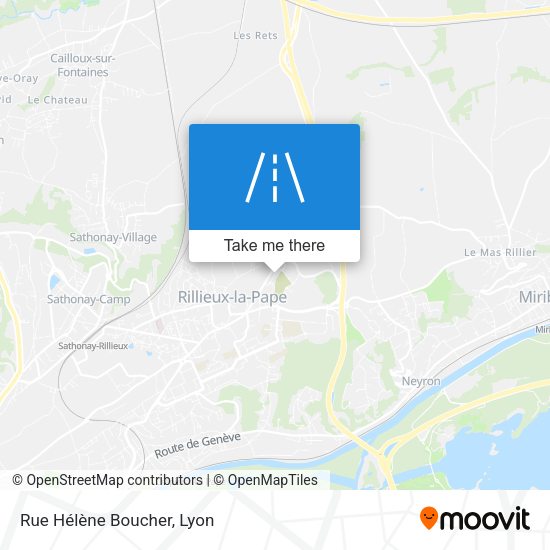 Rue Hélène Boucher map