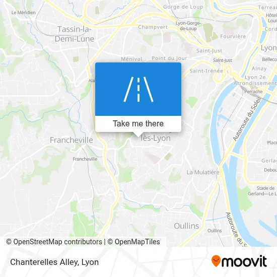 Allée Des Chanterelles map