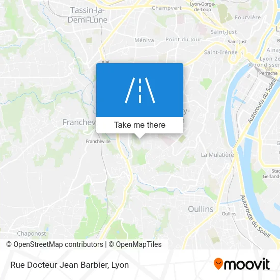 Rue Docteur Jean Barbier map