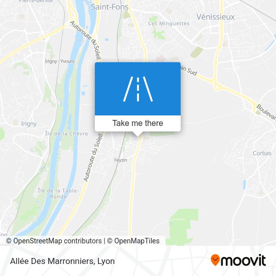 Allée Des Marronniers map