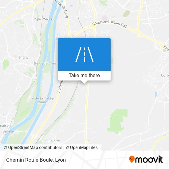 Chemin Roule Boule map