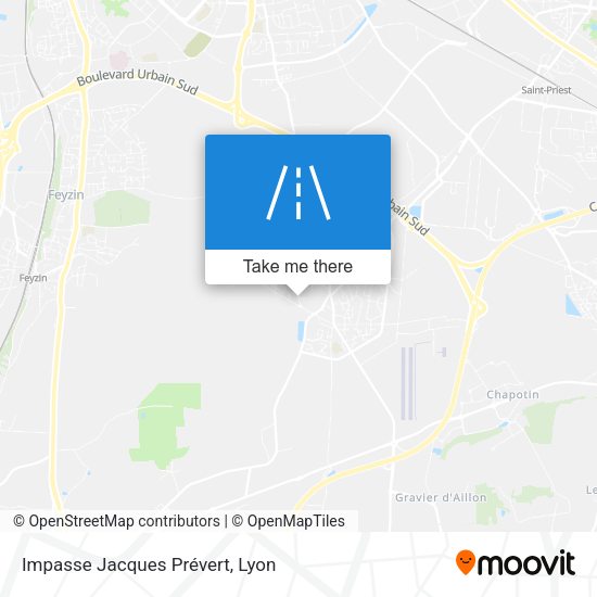 Impasse Jacques Prévert map
