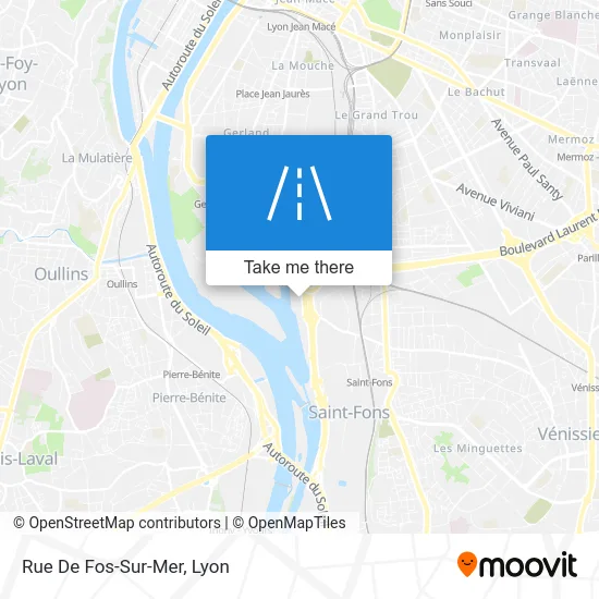 Rue De Fos-Sur-Mer map