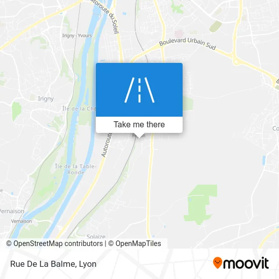 Rue De La Balme map