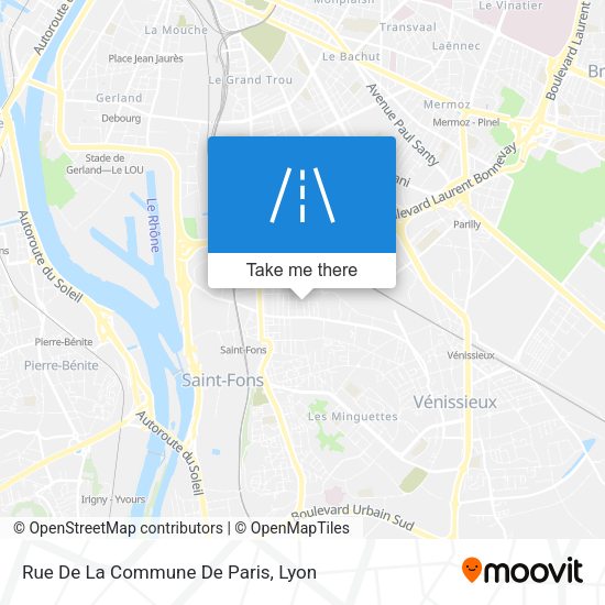 Rue De La Commune De Paris map