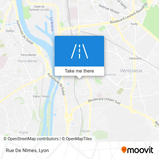 Rue De Nîmes map