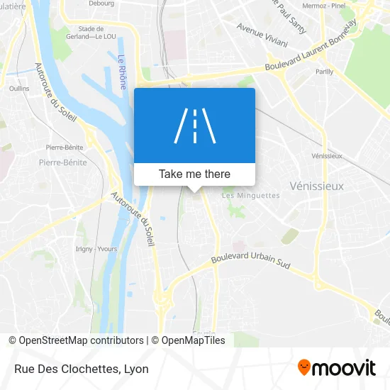 Rue Des Clochettes map