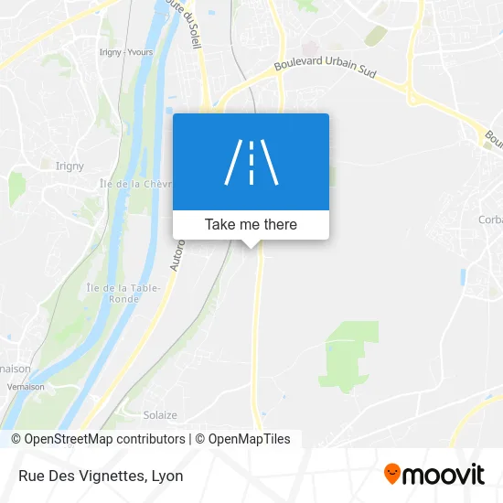 Rue Des Vignettes map