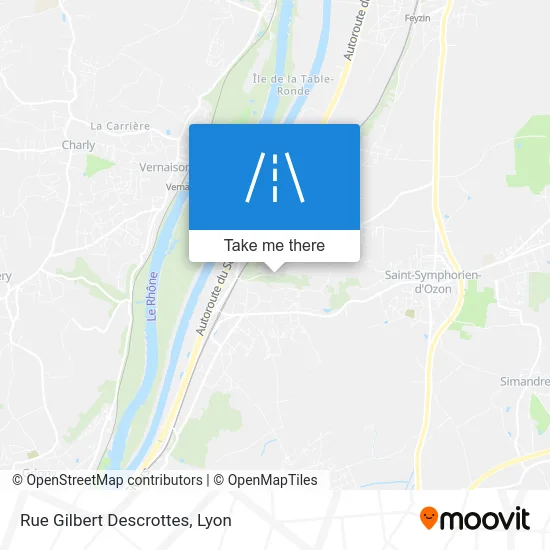 Rue Gilbert Descrottes map