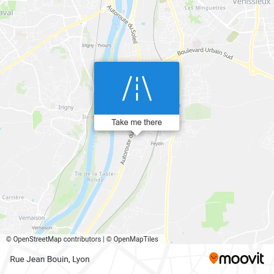 Rue Jean Bouin map