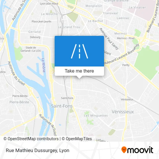 Rue Mathieu Dussurgey map