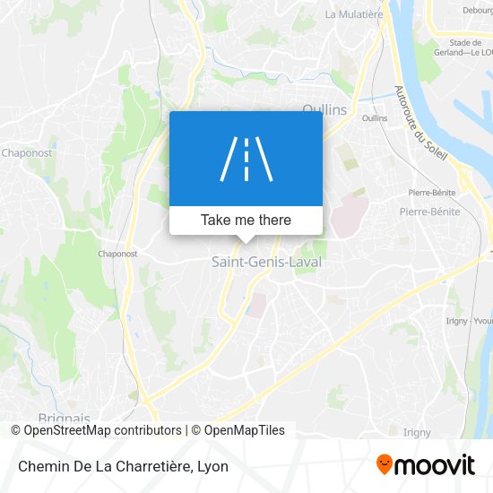Chemin De La Charretière map