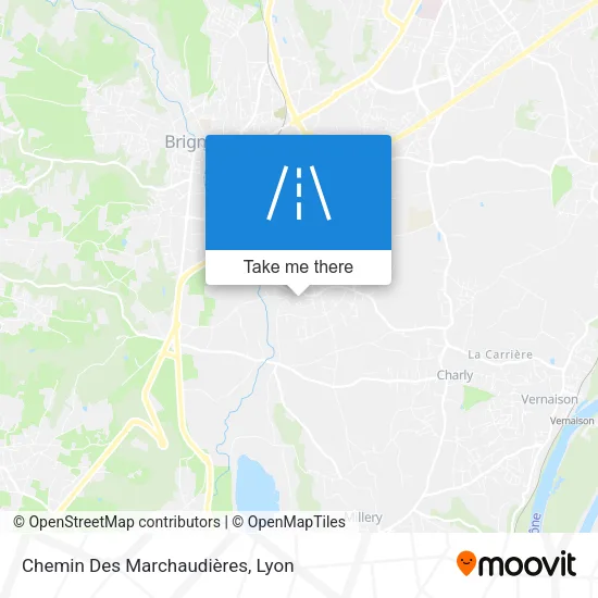 Chemin Des Marchaudières map